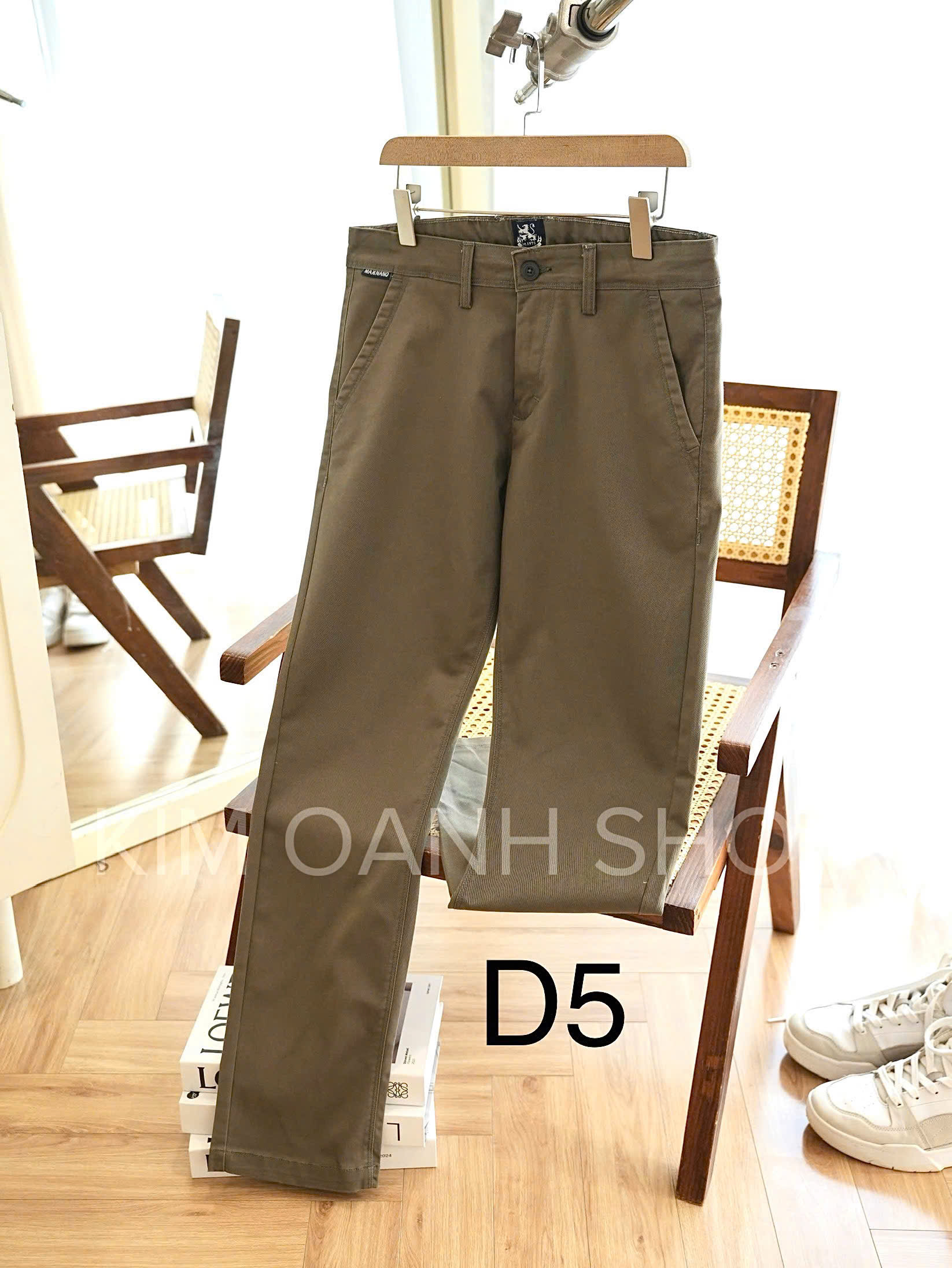 Quần Dài Kaki Nam Co Giãn size (29-34)