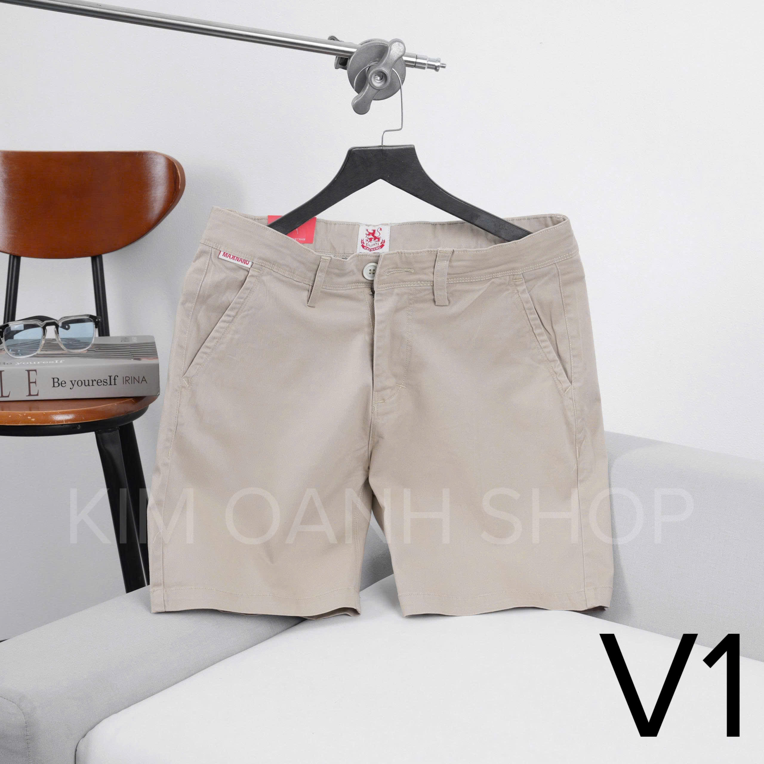 Quần Short Kaki Nam Trên gối size (29-34)